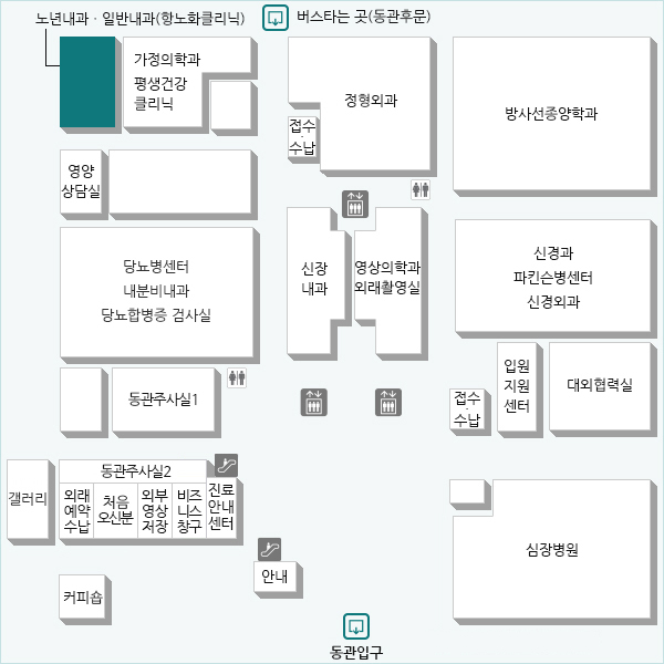 노년내과 위치